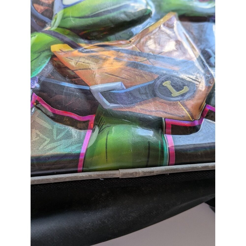 Teenage Mutant Ninja Turtles Kids 3D Hard Case Backpack Bag TMNT 16" - Picture 6 of 6